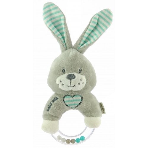 Plišana zvečka zeko grey&mint Cene