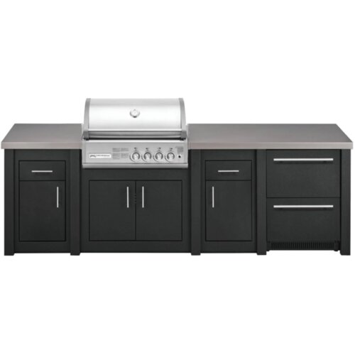 Grandpro Letna kuhinja 295 ALU Series - Graphite + Crossray 4 [SGCR3NFDD1] Cene