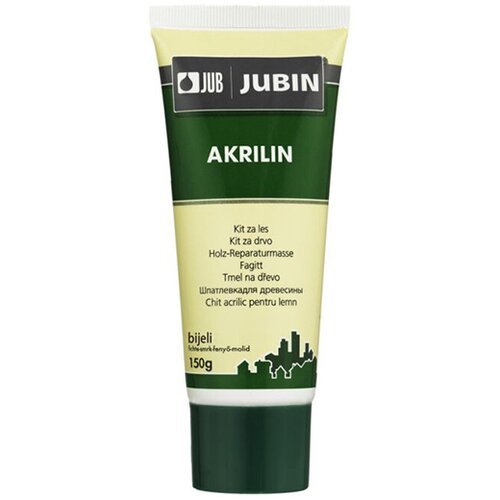 KIT ZA DRVO JUBIN AKRILIN BIJELI 150G JUB Cijene