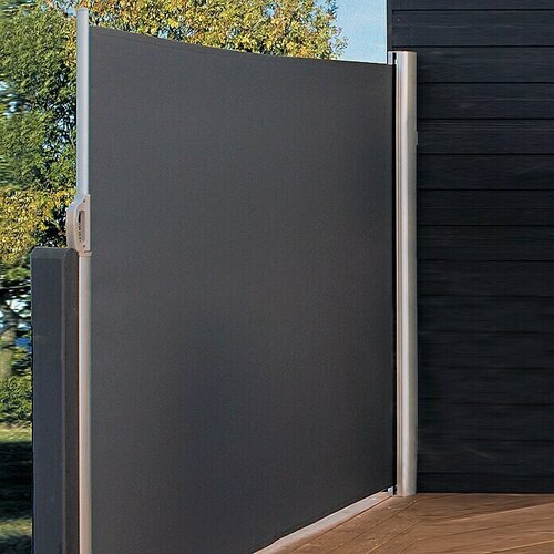 SUNFUN Mobilna stranska tenda (Antracitne/srebrne barve, 3 x 1,6 m) Cene