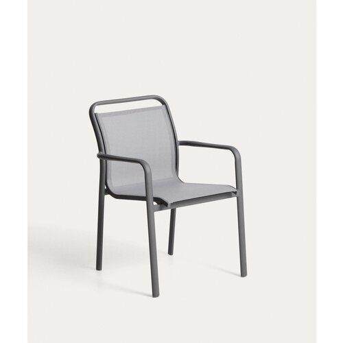 Kave Home Tamno siva vrtna stolica Luri &amp;ndash; Slike