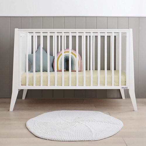 Woodies krevetić Slim Cot white Slike