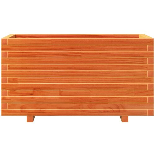  Vrtna sadilica vo&amp;scaron;tano smeđe boje 90x40x49,5 cm od borovine Slike