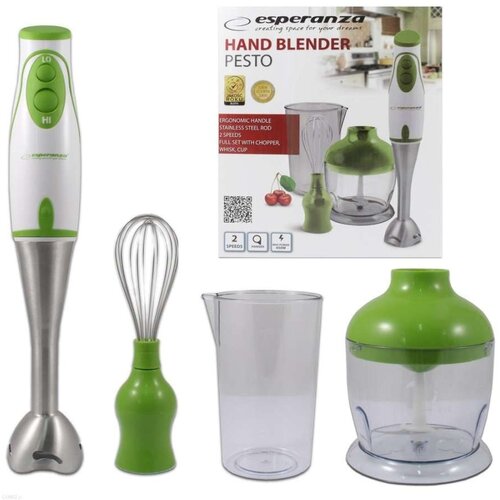 Esperanza (EKM003G) Pesto kuhinjski robot, bijeli/zeleni Cijene