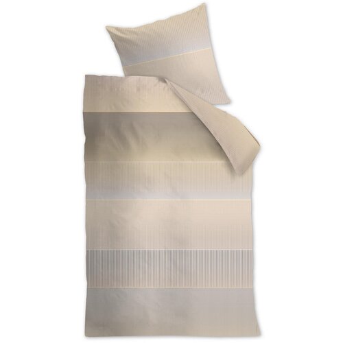 Novel POSTELJNINA 200/200 cm saten naravne barve Slike