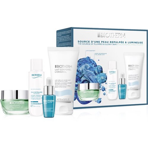 Biotherm Aquasource Hyalu Plump Gel darilni set za ženske Slike