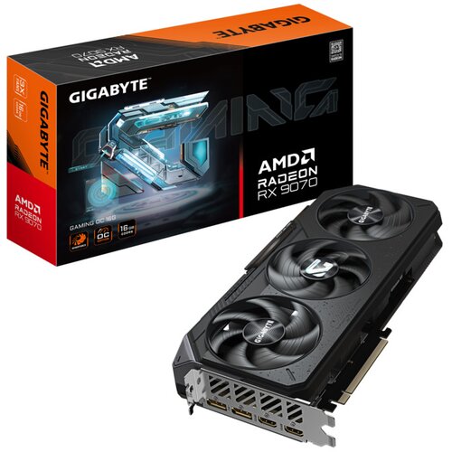 Gigabyte RX 9070 Gaming 16GB 16GB GDDR6, 256bit 2xHDMI, 2xDP Cijene