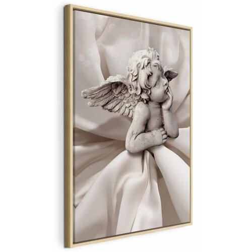  Slika - Love Thoughts (1 Part) Vertical 80x120 U prirodnom drvenom okviru Cijene