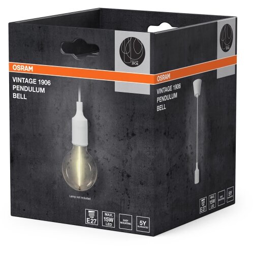 Osram Kabl za napajanje PENDULUM BELL 1xE27/15W/230V bela Slike