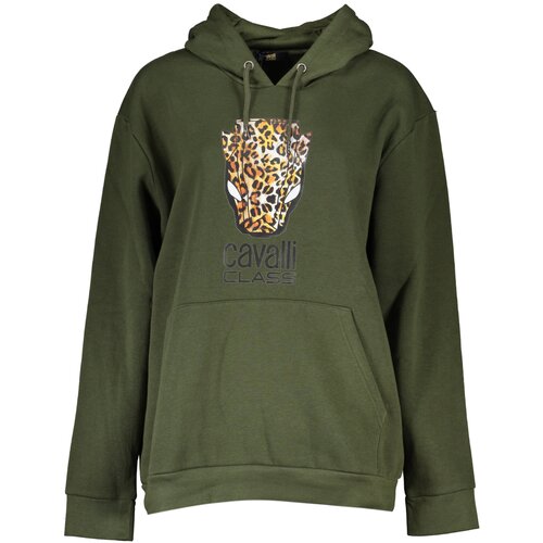 Cavalli Class WOMEN&amp;amp;#39;S ZIPLESS SWEATSHIRT GREEN Slike