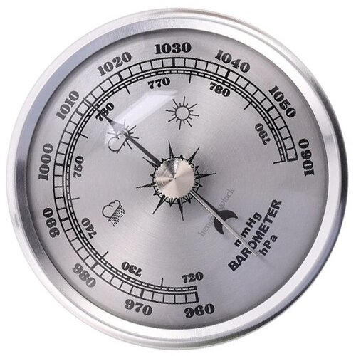 INF 70mm Analogni Barometer - Natančen Instrument Vremenske Postaje za Dom Silver, (5000140307) Slike