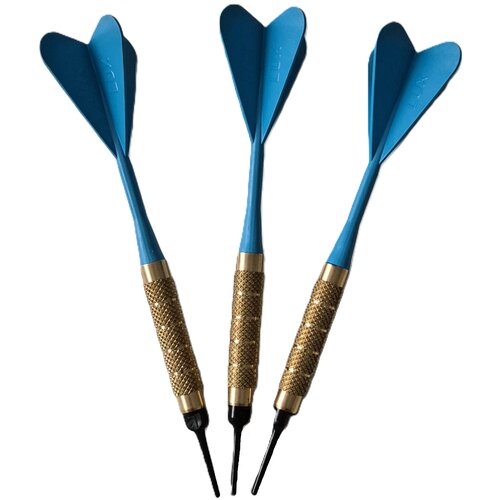 Lux Dart Pikado strelice, 10 komada, Tamnoplave Slike