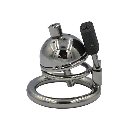 Mister B Steel Mini Chastity Cage with Plug Cene