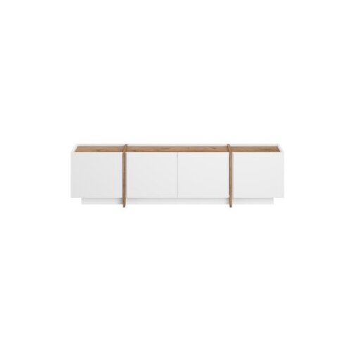 Hanah home TV ormarić, 180x46x35cm, bijela Slike