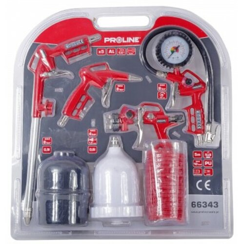 Proline 5-delni set kompresorskega pribora PROFIX 66343 Cene