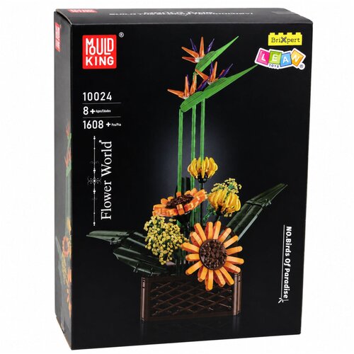  Kocke za sestavljanje aranžmajev v posodi s 1608 elementi Slike