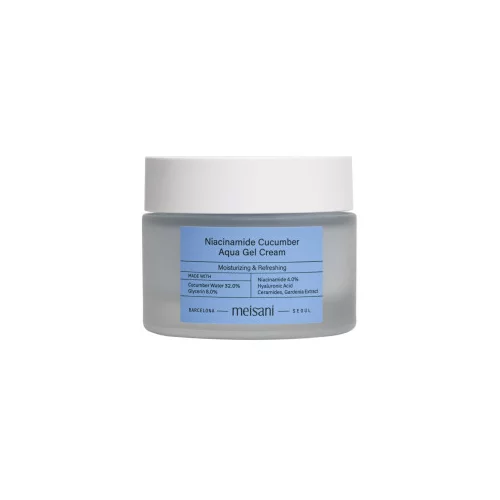 Meisani vlažilna krema za obraz - Niacinamide Cucumber Aqua Gel Cream