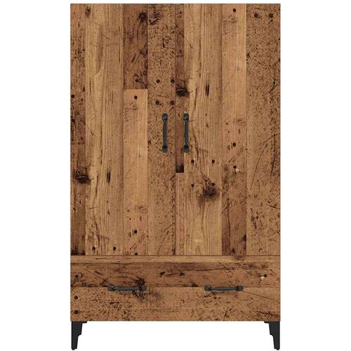 VidaXL Visoka ploča staro drvo 70x31x115 cm konstruirano drvo Slike