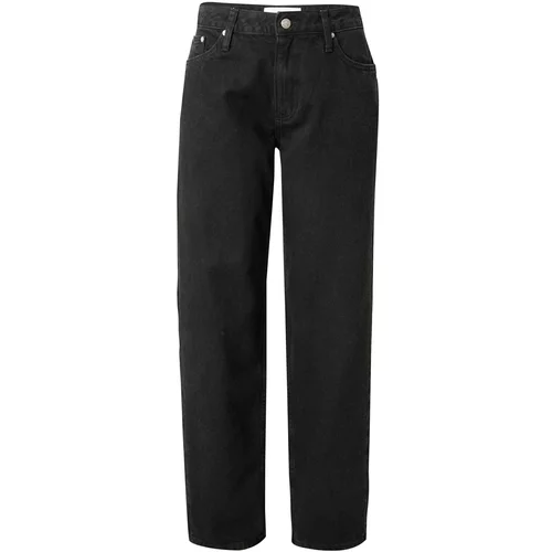 Calvin Klein Jeans Traperice '90' crni traper / bijela