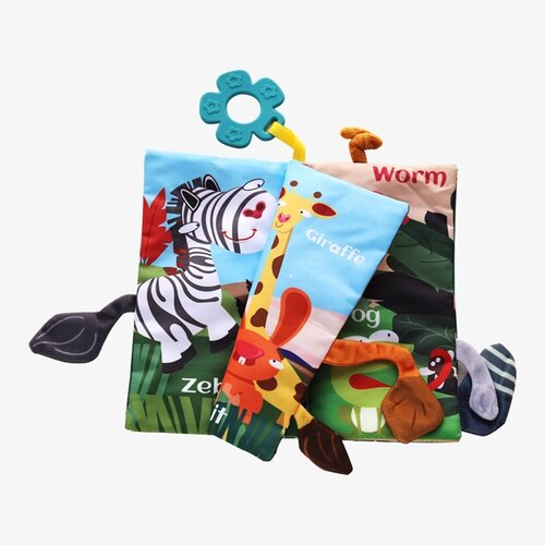  Edukativna knjiga Wild Animals sa glodalicom KKB10264 Slike
