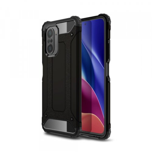 Onasi Silikonski ovitek Carbon Armor za Xiamoi Redmi 12C - črn Cene