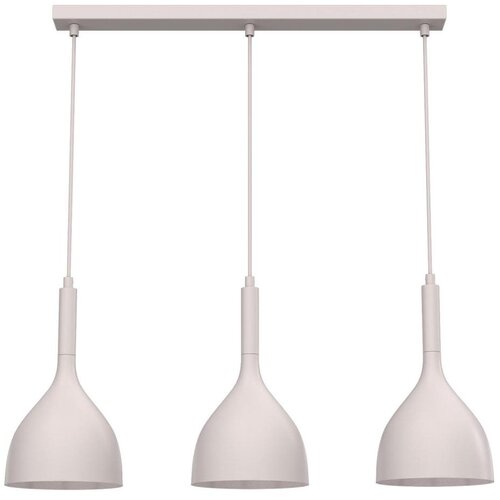  Luster na sajli NOAK 3xE27/15W/230V krem boje Slike