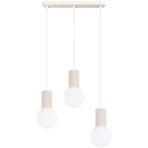 Sollux Lighting Viseča svetilka HALO 3L bež, (5000352239) Cene