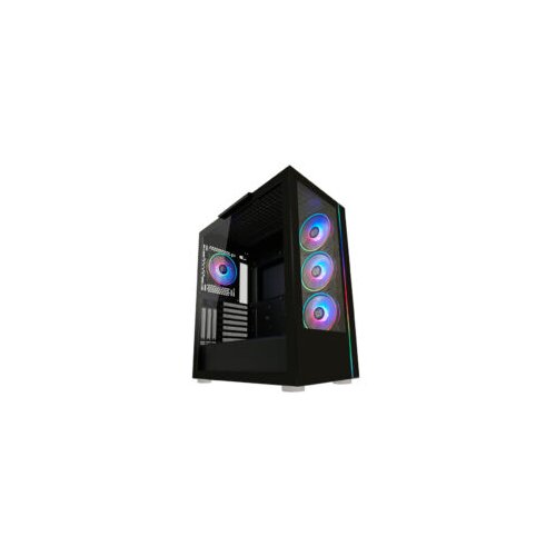 LC-Power Case Gaming 808B Midi-ATX, black, HD Audio, 4x 120mm ARGB fan, 1x USB-C Cijene