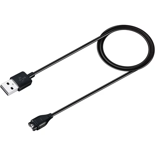  Polnilni kabel USB za Garmin pametne ure Fenix 7, 6, 6X, 6S, 5, 5X, 5S, 5 Plus Vivoactive - črni