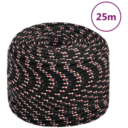  Brodski konop crni 8 mm 25 m od polipropilena Cijene