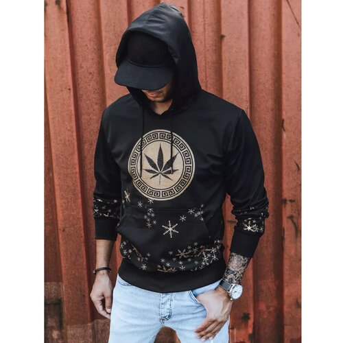 DStreet Black men's sweatshirt with print BX5325 Cijene