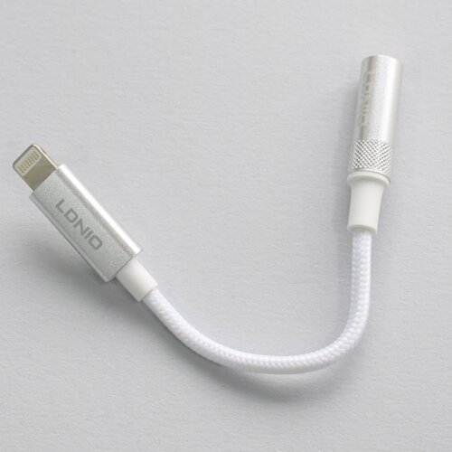 Ldnio Adapter LSY80I 3,5mm za slušalice iPhone lightning na 3.5mm beli 613602 Cene