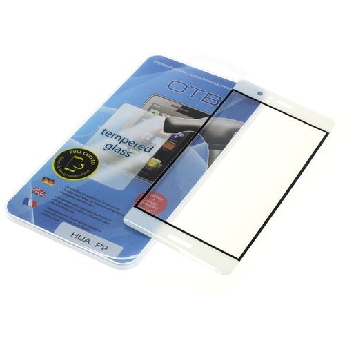 OTB Kaljeno zaštitno staklo za Huawei P9, Full Cover 3D, belo Cijene