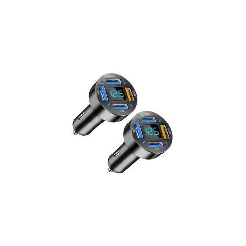  Punjač Auto 12-24V 1USB+1brzi+1Tip/Type C 5501 Cijene
