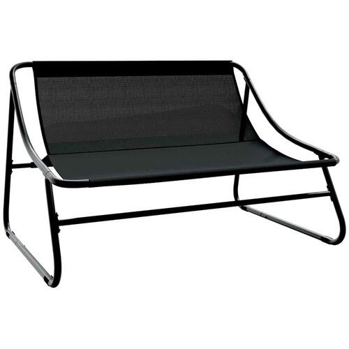 Vrtni namje&amp;scaron;taj Crna 110 x 81 x 71 cm Čelik s prahom premazan Slike