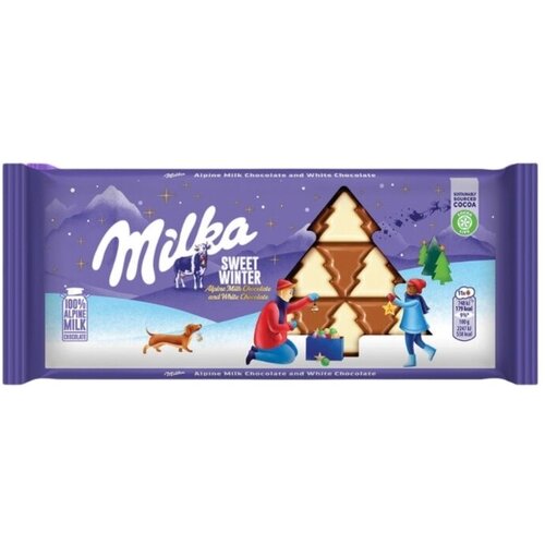 Milka Čokolada sweet winter 100g Slike