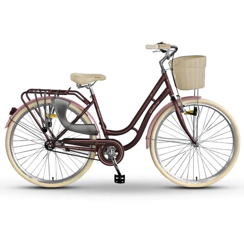Galaxy bicikl giulia 28"/6 claret/zlatna mat/ 19336 Cene