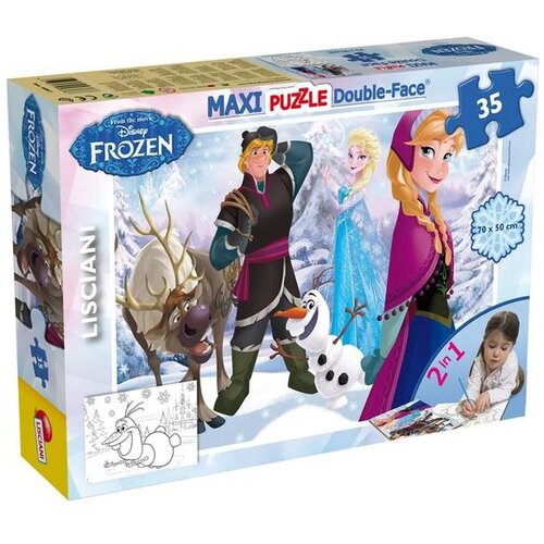 Puzzle DISNEY DF MAXI FLOOR 35 FROZEN PLAYING ON TE ICE Slike