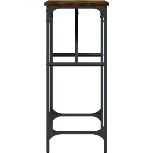  Konzolni stol boja hrasta 75 x 32 x 75 cm konstruirano drvo Slike