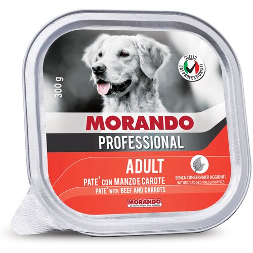 Morando Professional Adult Pate govedina i mrkva 300 g alu-pak Cijene