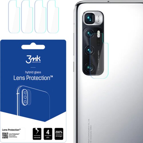 3mk 4x Staklo za kameru za Xiaomi Mi 10 Ultra - Prozirna Cijene