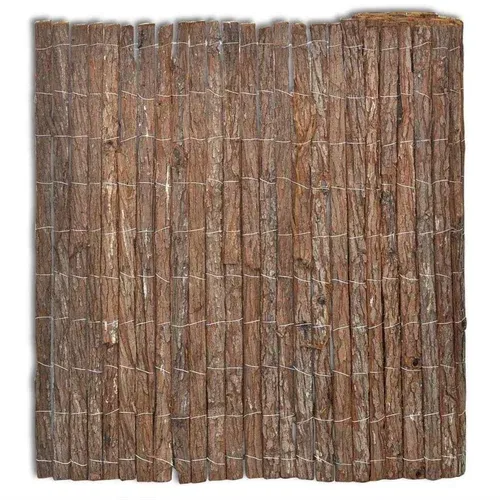  ograda od kore drveta 400 x 100 cm