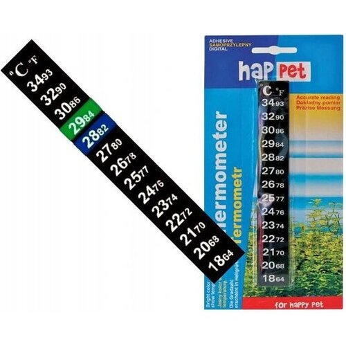 Happet akvarijski termometer samolepilni Slike