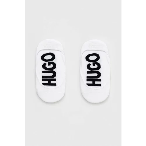 Hugo Čarape 2-pack za žene, boja: bijela