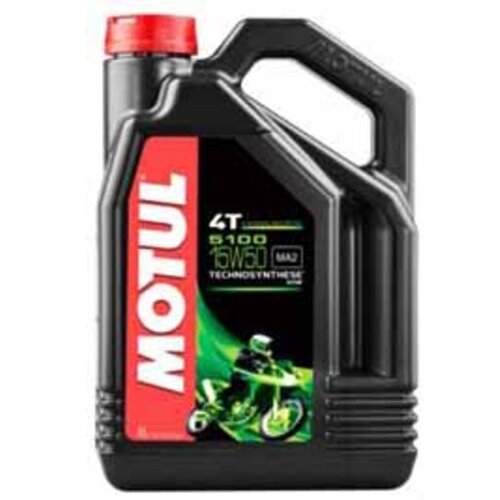 Motul olje 5100 ester 4t moto 15w50 4L Slike
