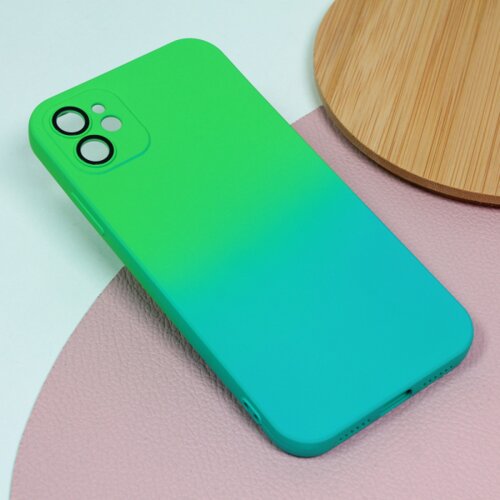 Maska Rainbow Spring za iPhone 11 6.1 zeleno svetlo plava Slike