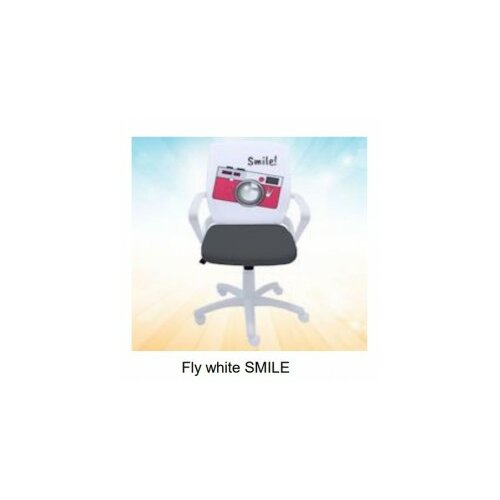  dečija stolica fly white smile Cene