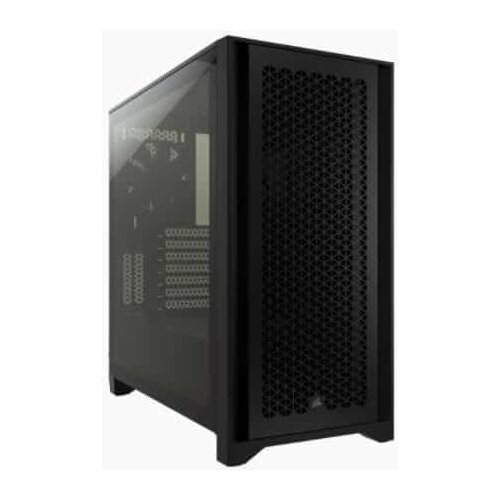 Corsair 4000D AIRFLOWTempered Glass, Mid-TowerATX Case Black Slike