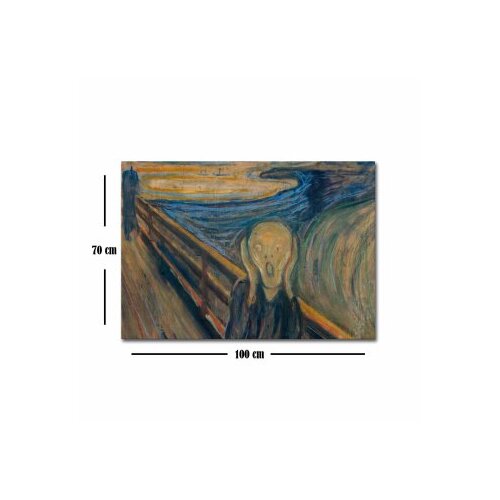 WALLXPERT dekorativna slika na platnu u boji 70100FAMOUSART-055 Cene