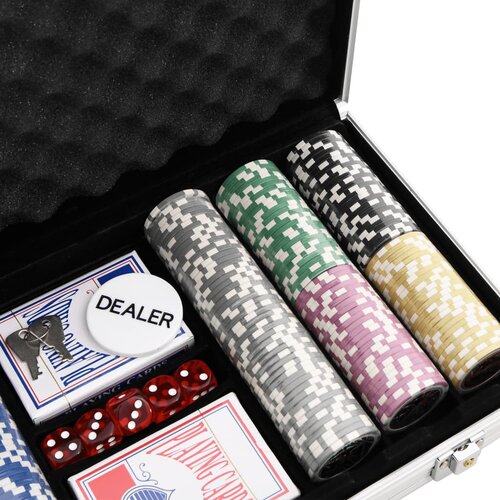  Set žetona za poker 300 kom 11,5 g Slike